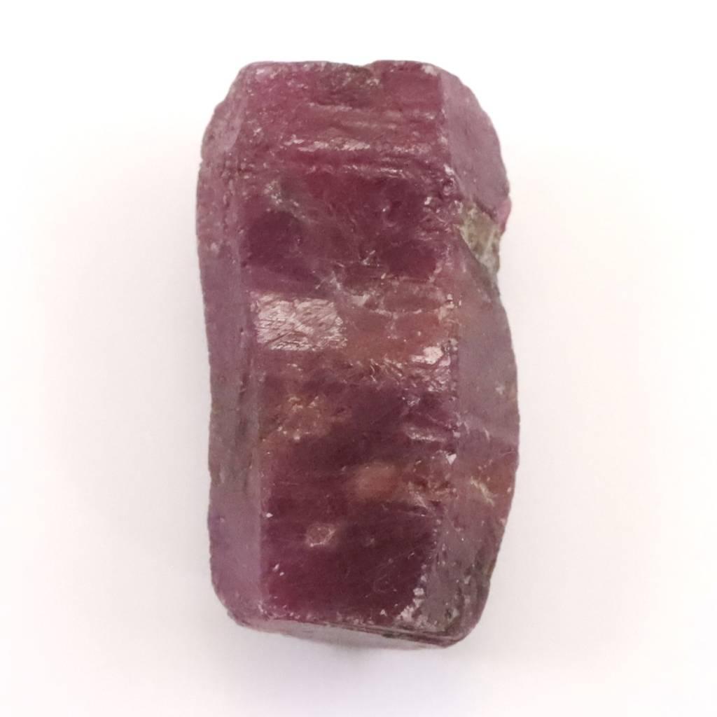 インド産 ルビー 結晶 　21mm原石 蛍光 6.9ｇ #60318