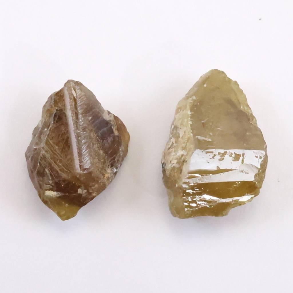 ザギマウンテン産 スフェーン 原石 2個セット 2.9g #896511枚目の画像