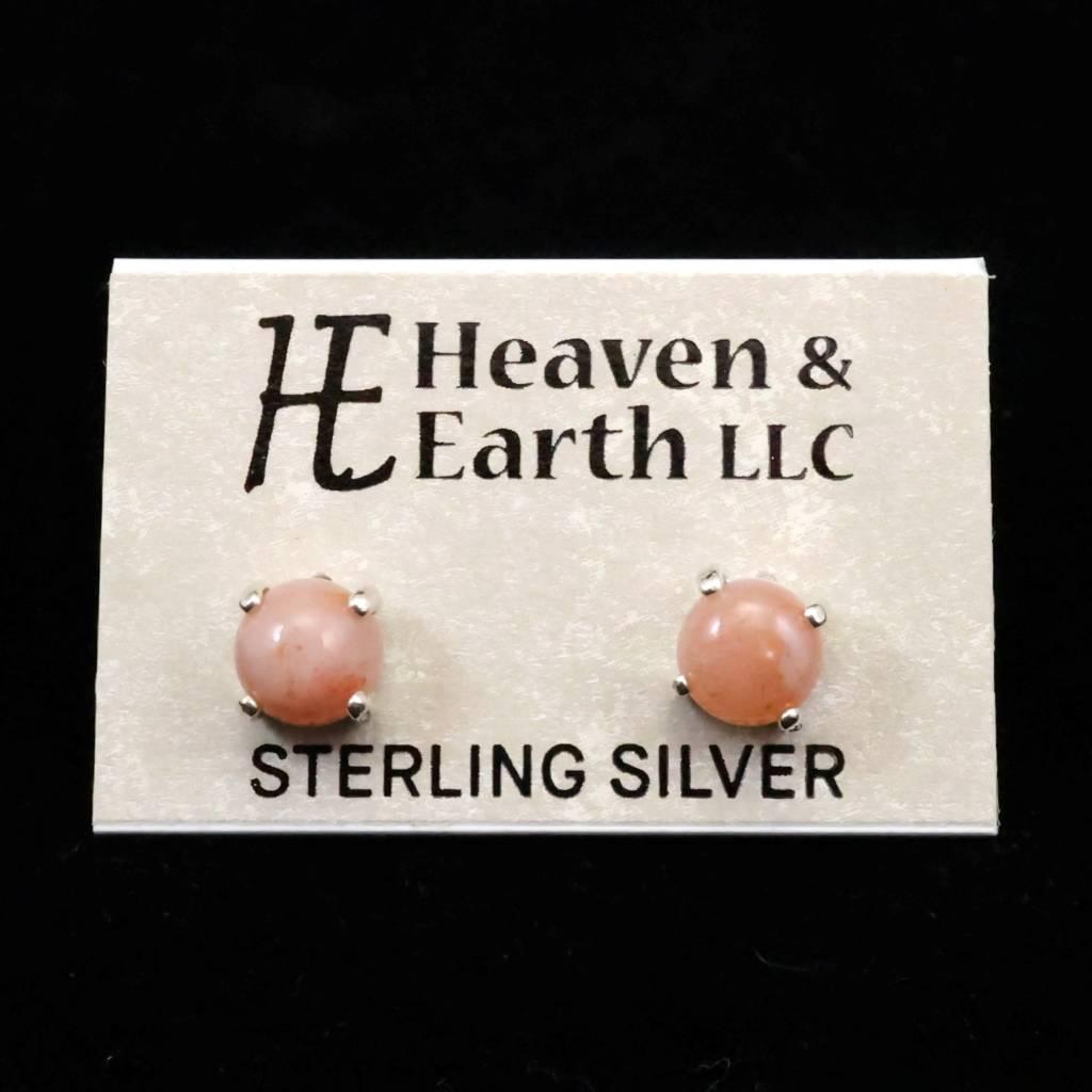 H&E社 シナゼツ  6mmラウンド ピアス   #86202