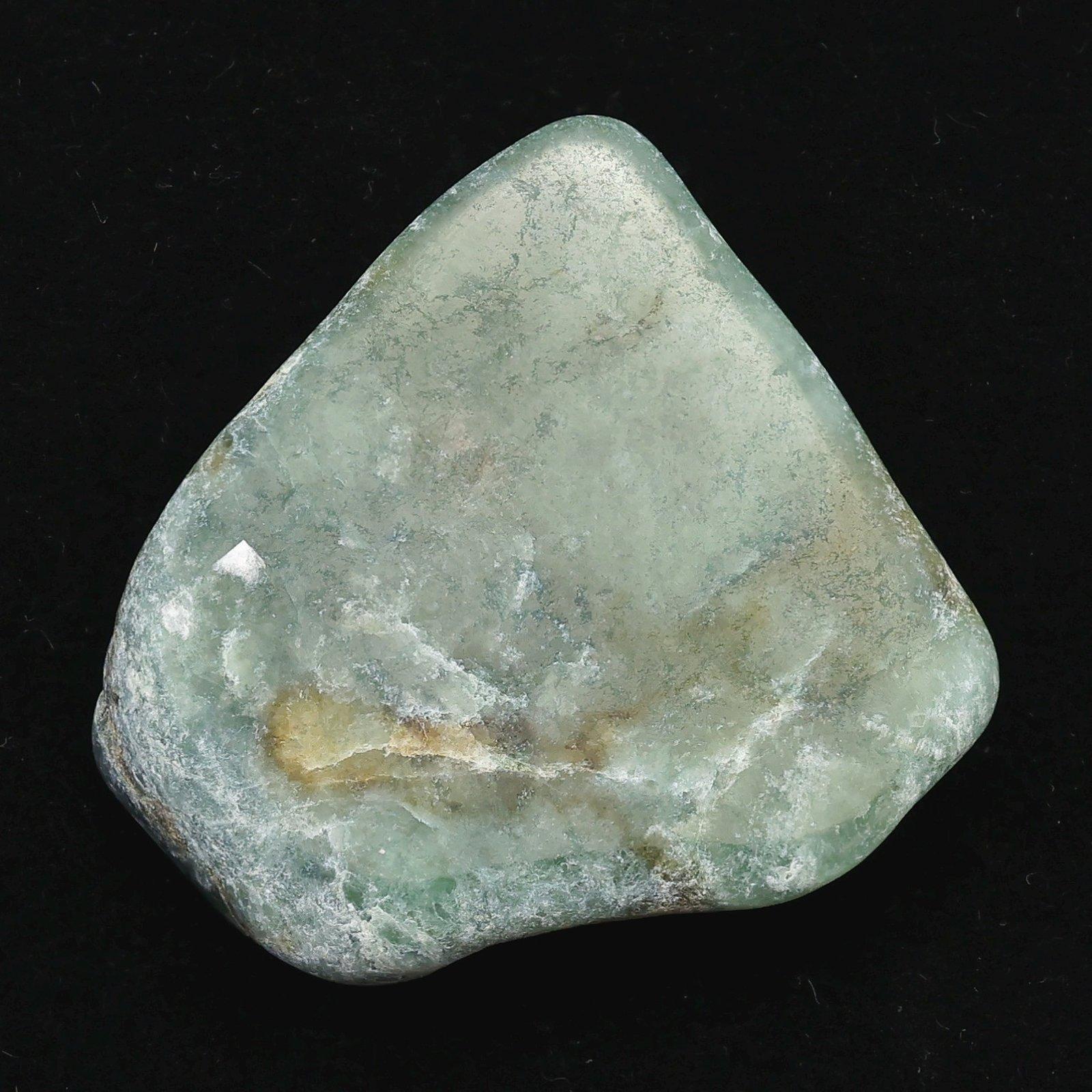 糸魚川翡翠 小滝産 緑  34mmタンブル ディレクトリカード付 24.3g #159051枚目の画像