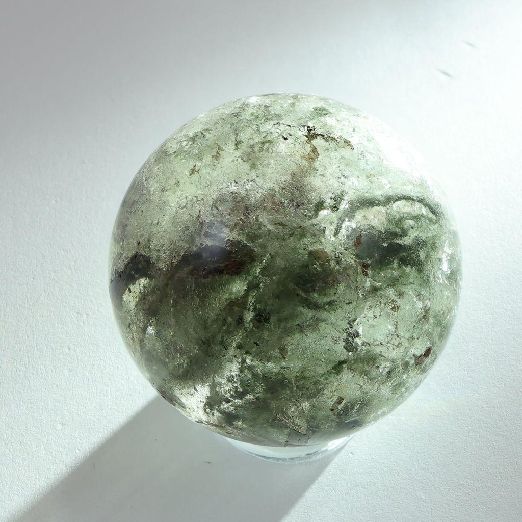 ブラジル産 ガーデンクォーツ 庭園水晶 30mmスフィア 36.1g #54929