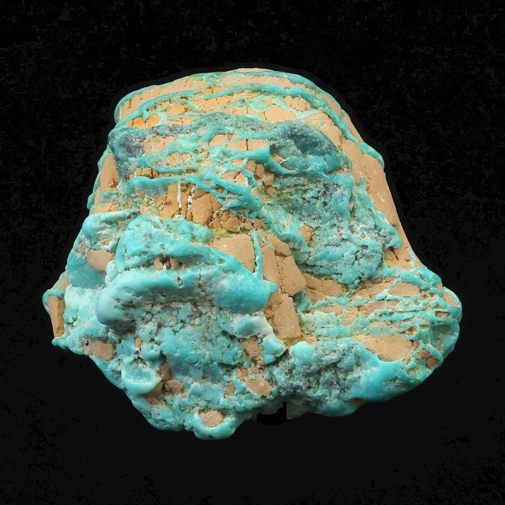 米国ローンマウンテン鉱山産 ターコイズ トルコ石 40mm原石 21.9g #51542