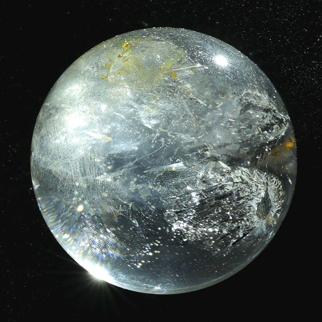 米国NY州産 ハーキマーダイヤモンド 21mmスフィア 丸玉 12.6g #47289
