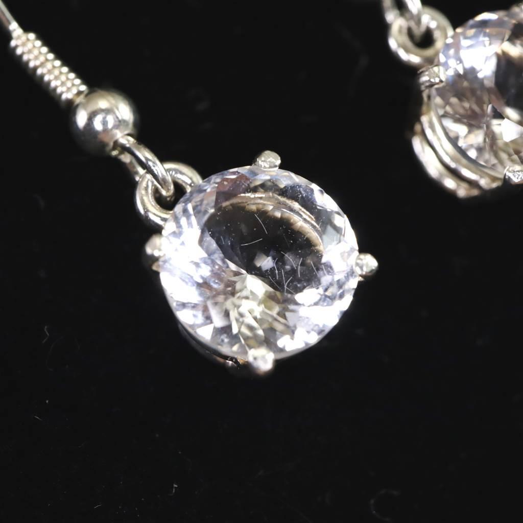 ロシアンレムリアン ８mm ラウンド カット ピアス 2.3g #64062 | 2枚目