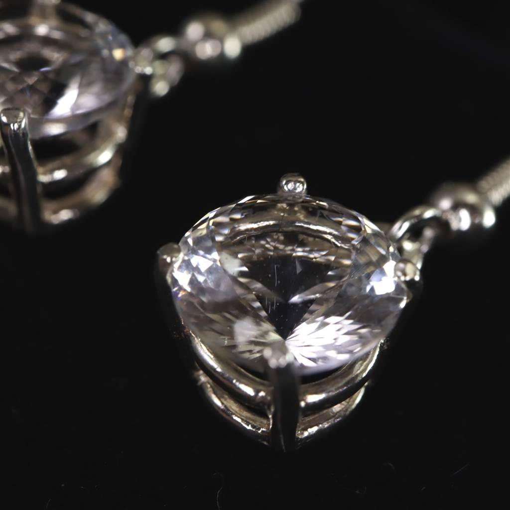 ロシアンレムリアン ８mm ラウンド カット ピアス 2.3g #64062 | 3枚目