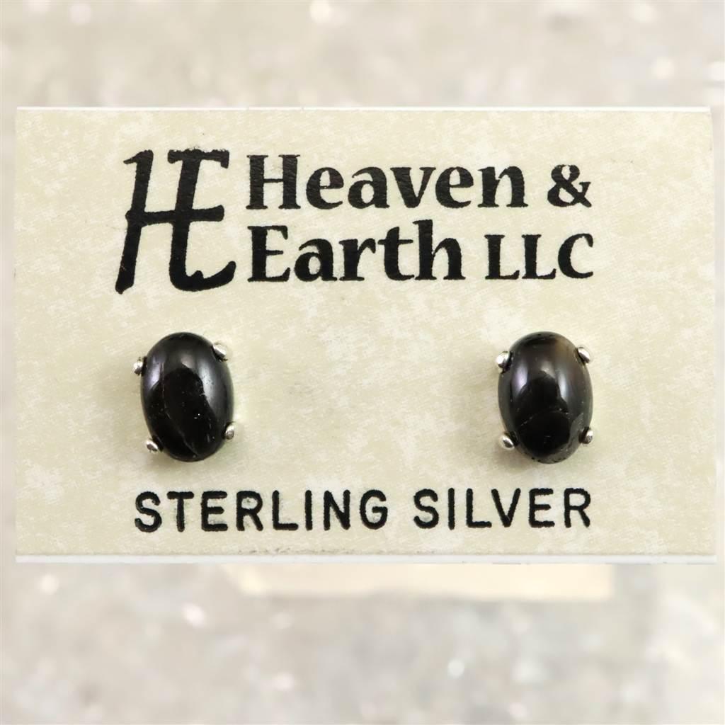 H&E社 ヌーマイト ニューマイト 7mmオーバル ピアス 1.0g #307651枚目の画像