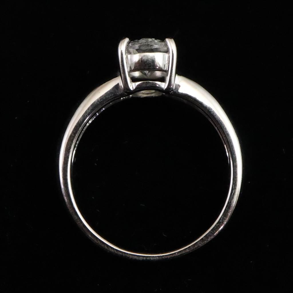 ブラジル産 フェナカイト 8.3mmオーバルカット リング 鑑別書付 11号 #79318 | 4枚目