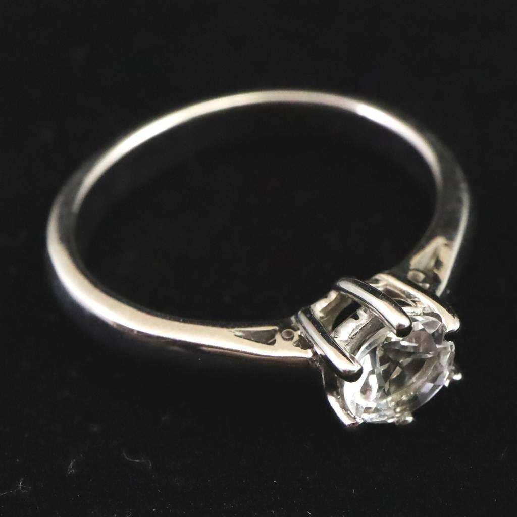 ブラジル産 フェナカイト 5mmラウンドカット リング 鑑別書付 13号 #72089 | 4枚目