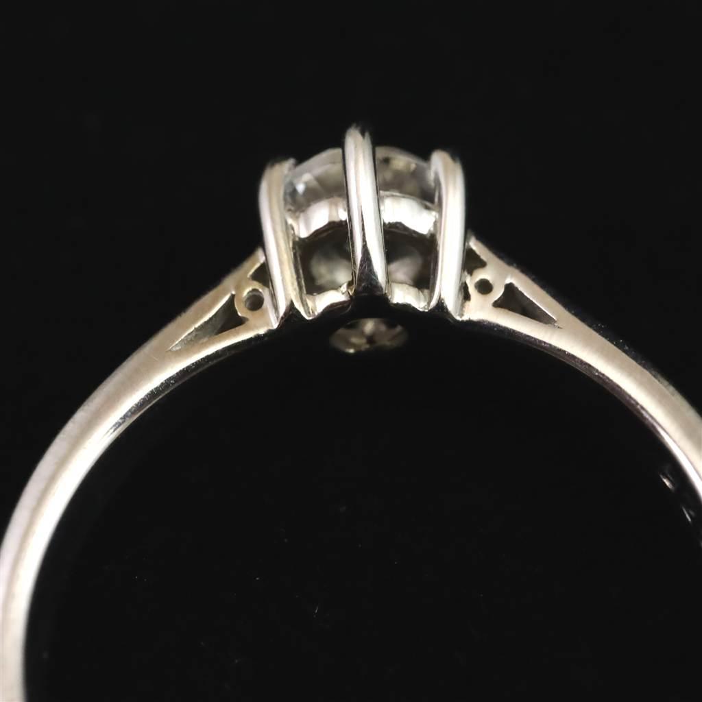 ブラジル産 フェナカイト 5mmラウンドカット リング 鑑別書付 13号 #72089 | 6枚目