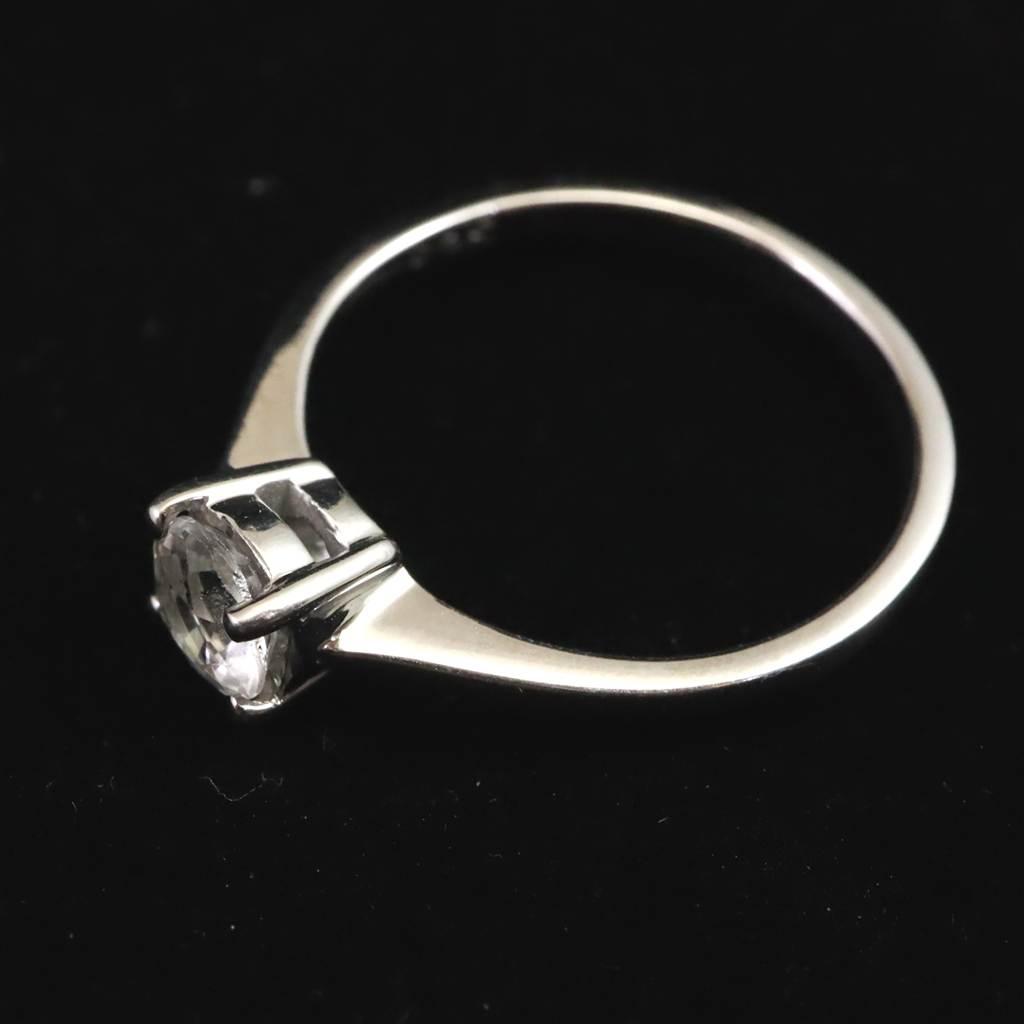 ブラジル産 フェナカイト 5mmラウンドカット リング 鑑別書付 13号 #98321 | 5枚目