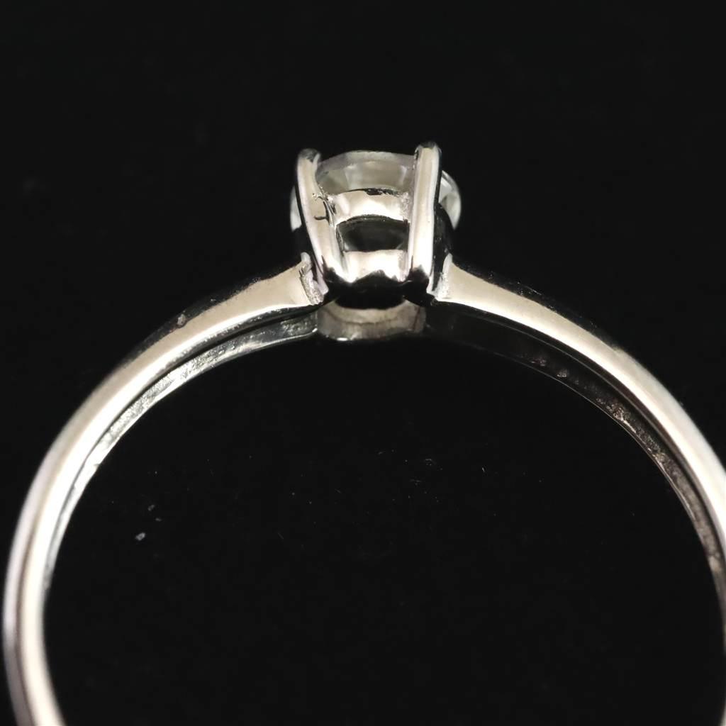 ブラジル産 フェナカイト 4.7mmラウンドカット リング 鑑別書付 11号 #69794 | 5枚目