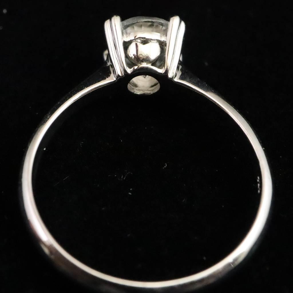 ブラジル産 フェナカイト 6.6mmラウンドカット リング 鑑別書付 15号 #51082 | 6枚目