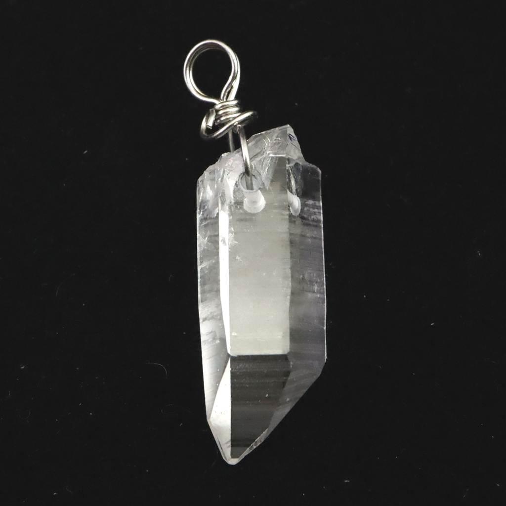ブラジル トマスゴンサガ産水晶 31mm原石ペンダント 5.7g #259921枚目の画像
