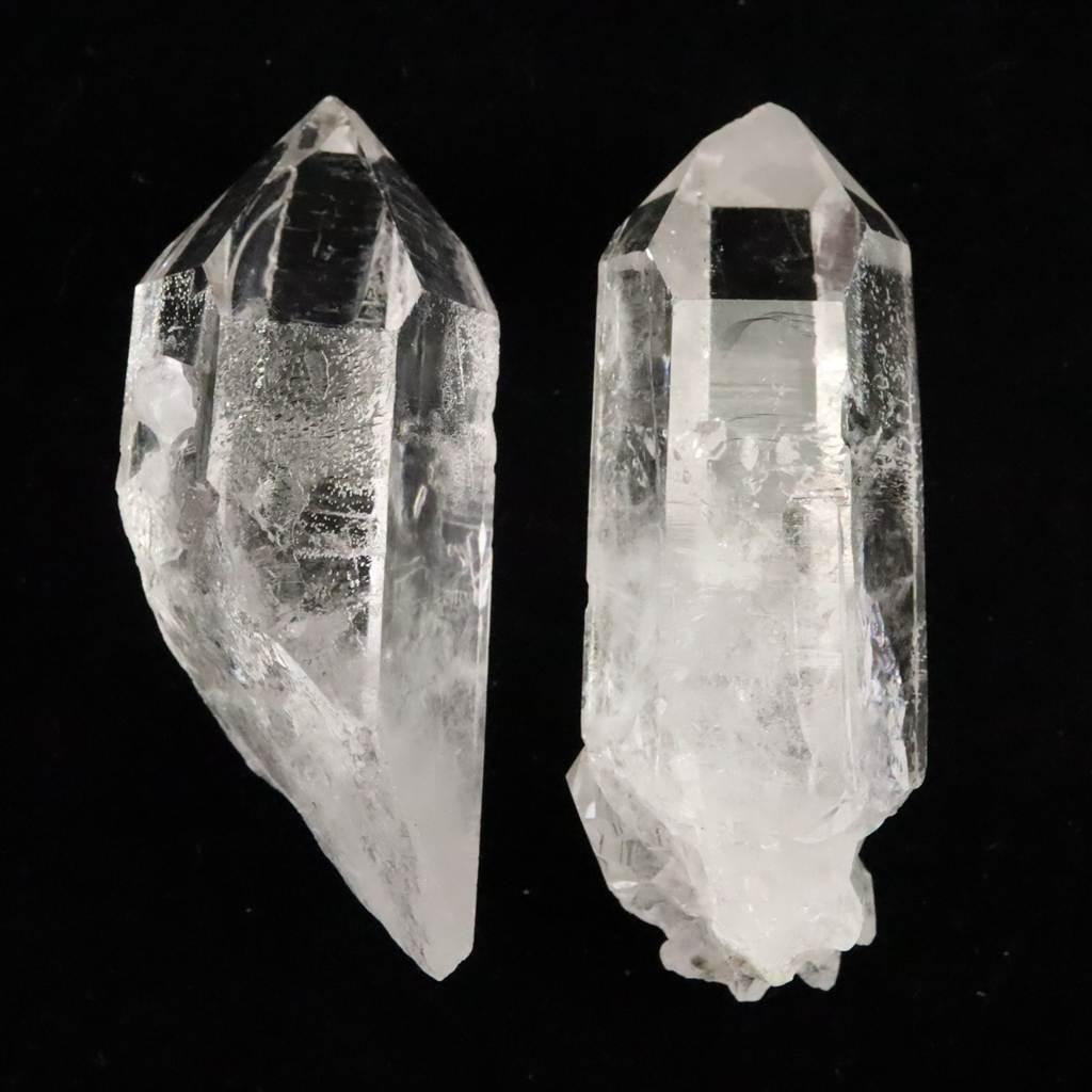 ブラジル トマスゴンサガ産 水晶　原石 2本セット 97g #545941枚目の画像