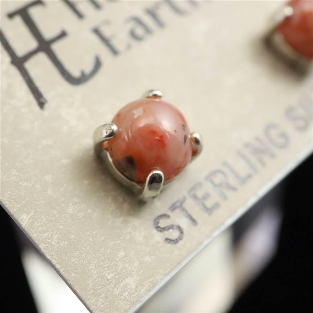 H&E社 シナゼツ  6mmラウンド ピアス   #27341 | 3枚目