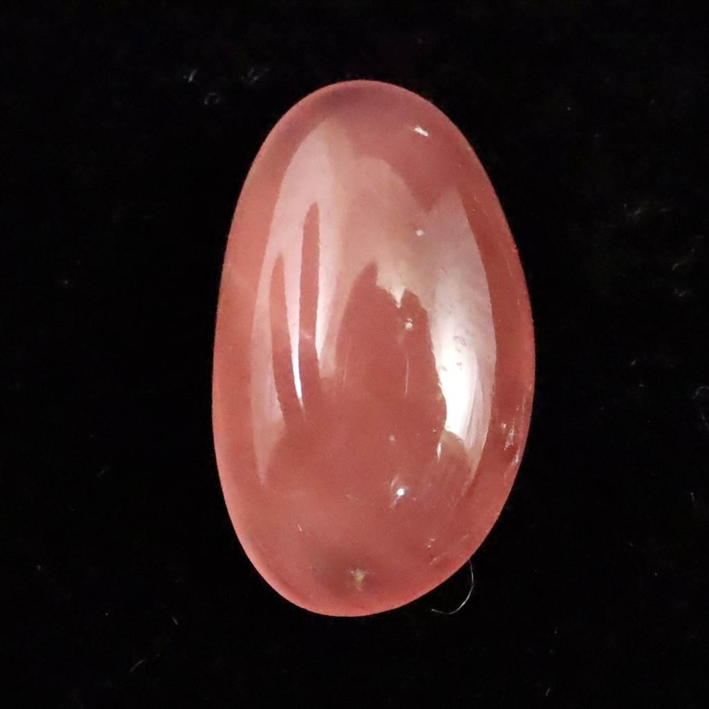 北海道 稲倉石鉱山インカローズ ロードクロサイト 12.9mmオーバル ルース 0.72g #55802