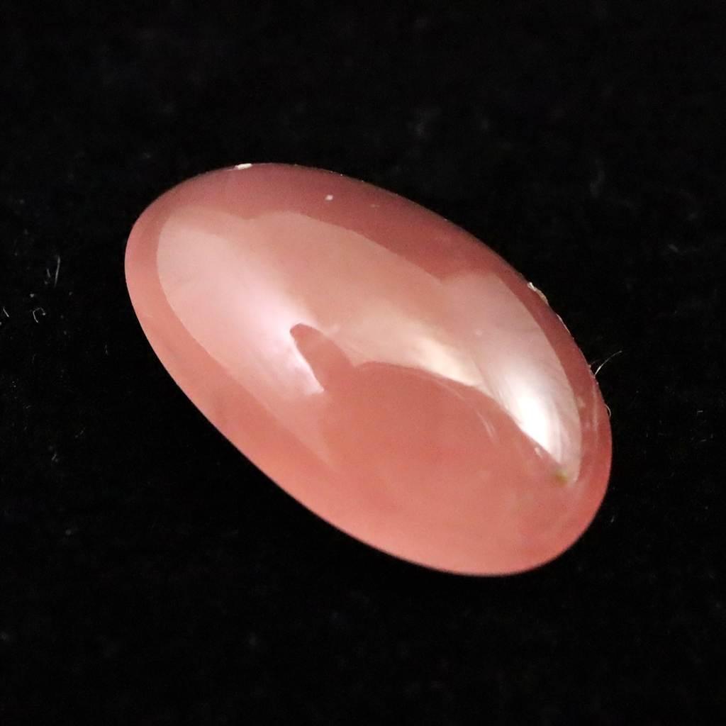 北海道 稲倉石鉱山インカローズ ロードクロサイト 12.9mmオーバル ルース 0.72g #55802 | 2枚目