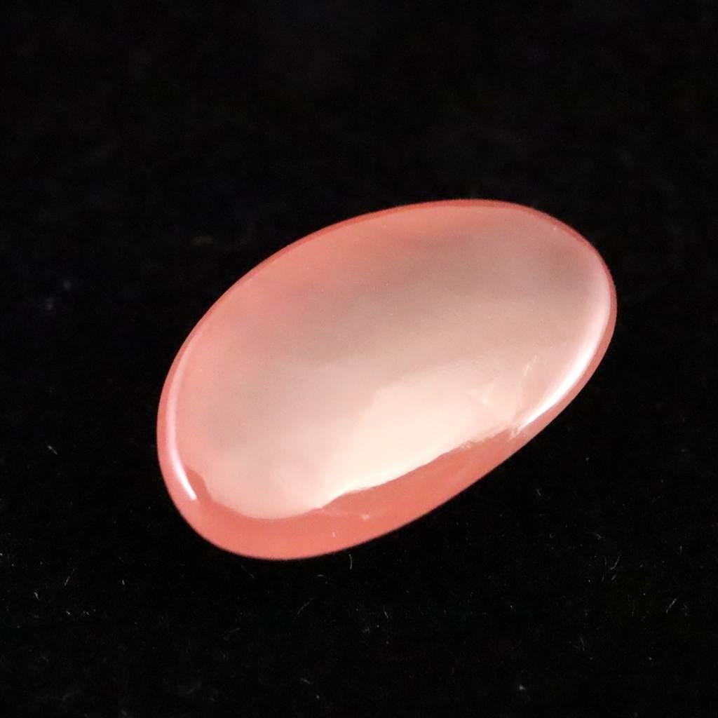 北海道 稲倉石鉱山インカローズ ロードクロサイト 12.9mmオーバル ルース 0.72g #55802 | 5枚目