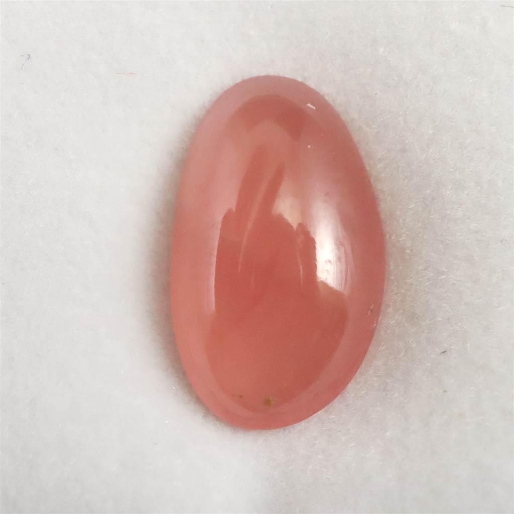 北海道 稲倉石鉱山インカローズ ロードクロサイト 12.9mmオーバル ルース 0.72g #55802 | 6枚目