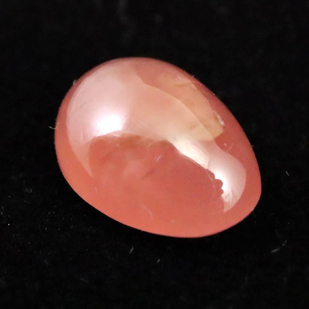 北海道 稲倉石鉱山インカローズ ロードクロサイト 12.1mmオーバル ルース 1.01g #58623 | 4枚目