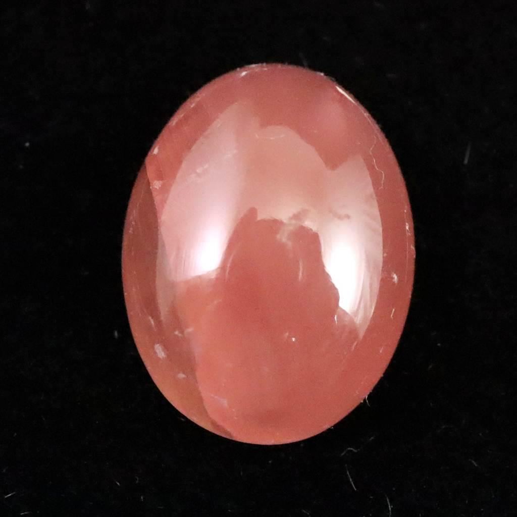 北海道 稲倉石鉱山インカローズ ロードクロサイト 12mmオーバル ルース 1.04g #39169