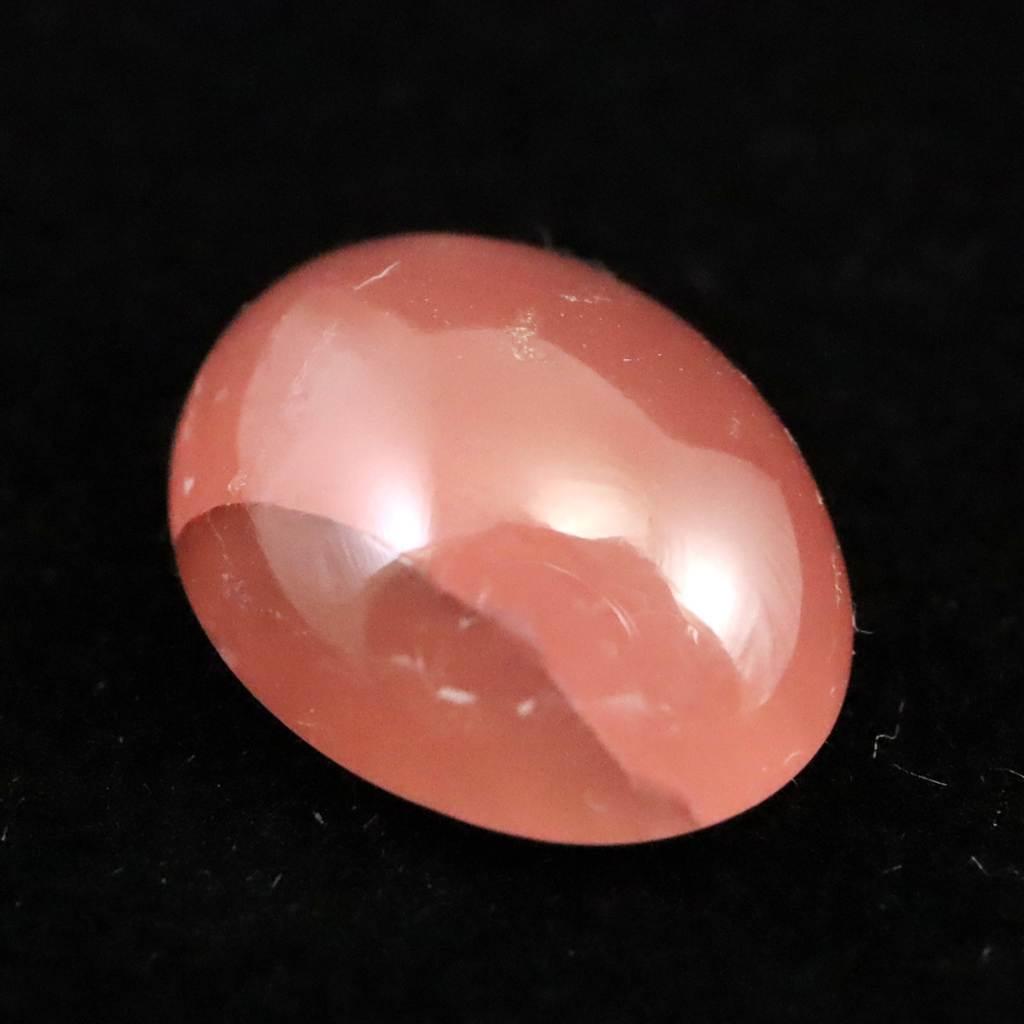 北海道 稲倉石鉱山インカローズ ロードクロサイト 12mmオーバル ルース 1.04g #39169 | 2枚目