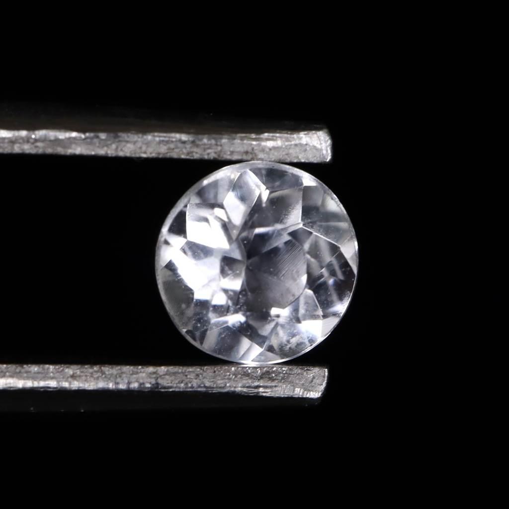 H&E社 フェナカイト A++  4.1mmラウンドカット ルース  0.29ct #18670 | 4枚目