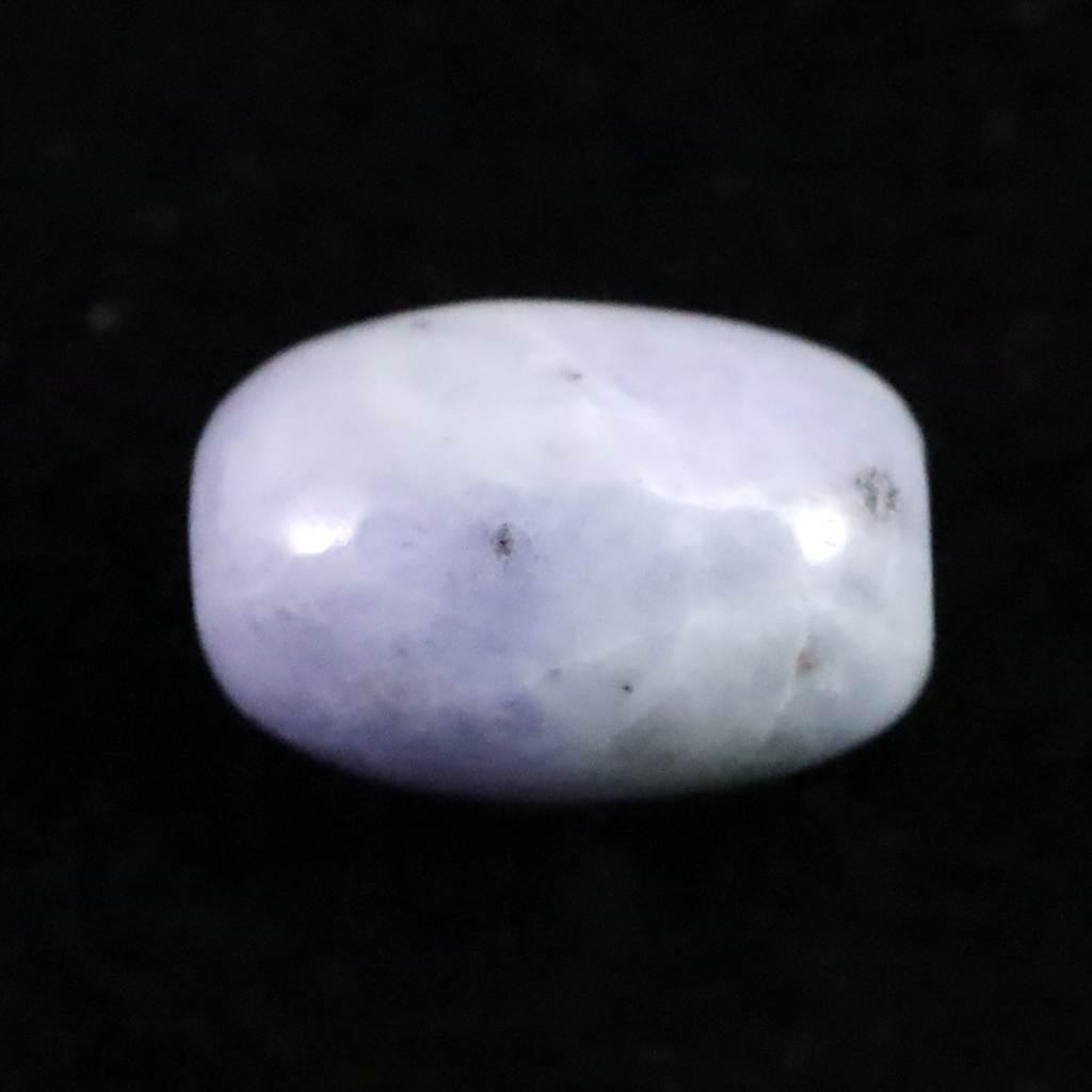 糸魚川翡翠  ヒスイ 小滝産 ラベンダー 9.8mm管玉 ビーズ ディレクトリカード付 0.82g #16283 | 5枚目