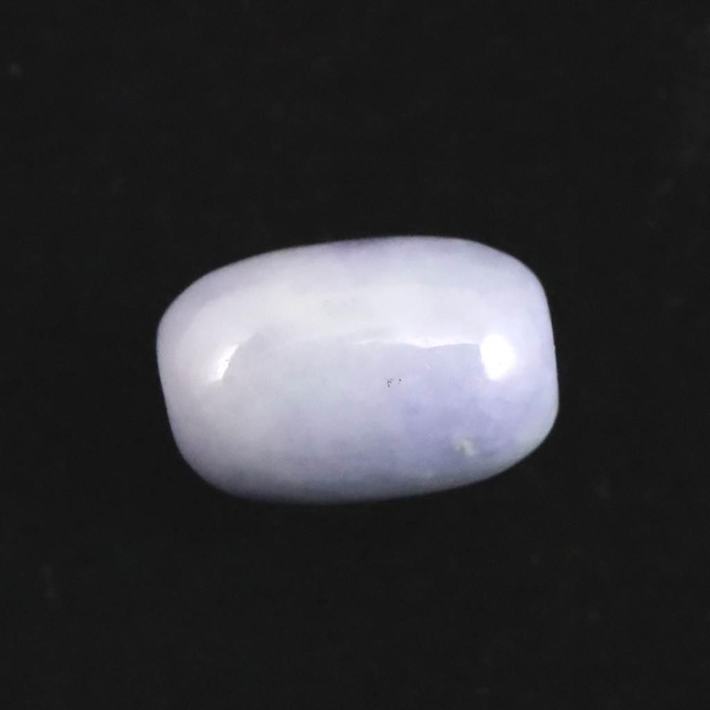 糸魚川翡翠  ヒスイ 小滝産 ラベンダー 9.9mm管玉 ビーズ ディレクトリカード付 0.82g #72333 | 3枚目