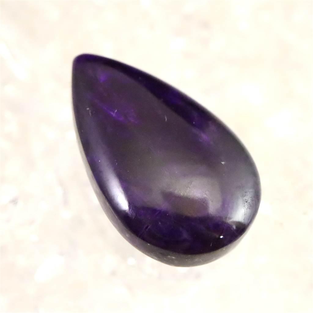 スギライト AAAA 30mmドロップ ルース 2.2g #21434 | 2枚目