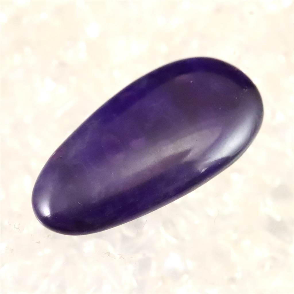 スギライト AAAA 26mmドロップ ルース 2.1g #77760 | 3枚目