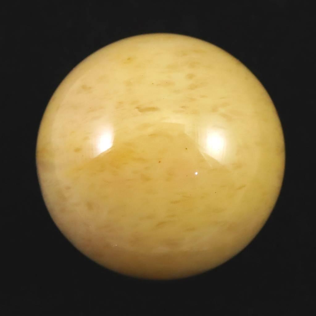 H&E社 サチャロカイエロー アゼツライト　40mmスフィア  90.7g #33054