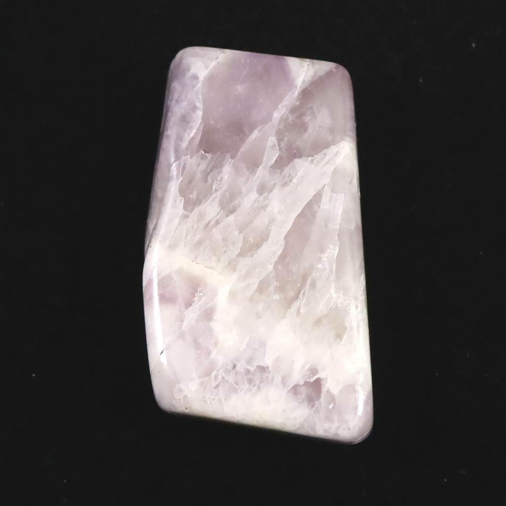 H&E社 サウラライトアゼツライト   アメジスト共生 タンブル  12.2g #28406