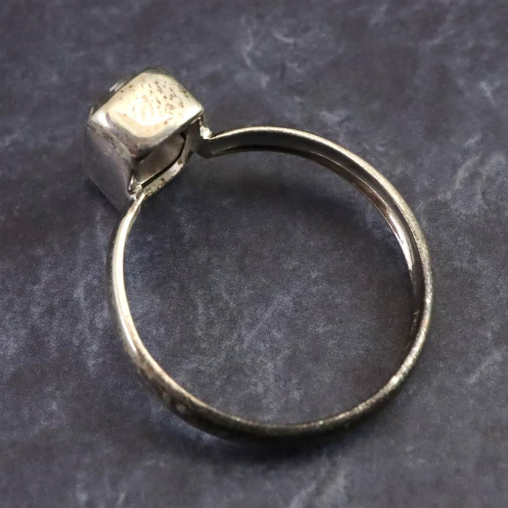 ロシア産 フェナカイト 9X6mmレクタングルカット リング 18号 #88362 | 4枚目