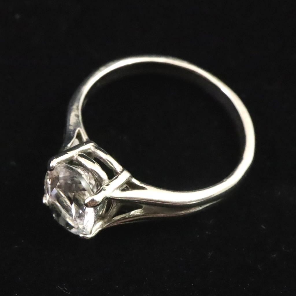 H&E社 アゼツライト 8mmオーバル リング 8号 現品 #29328 | 6枚目