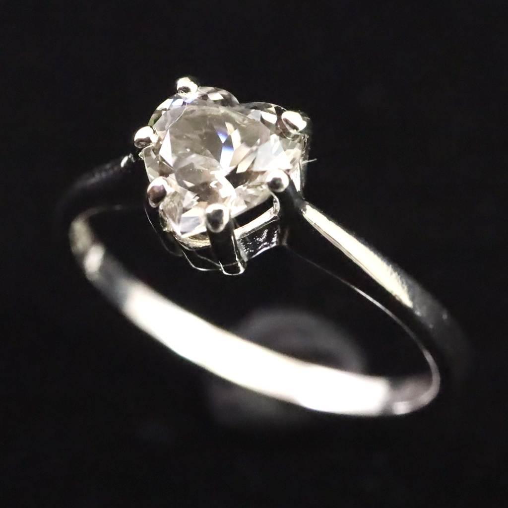 H&E社 アゼツライト 6mmハート リング 13号 現品 #81752 | 4枚目