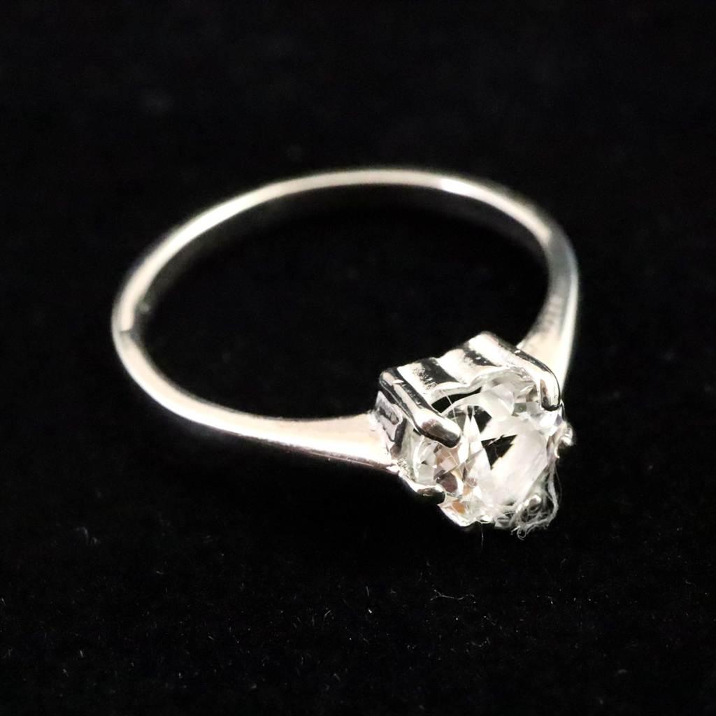 H&E社 アゼツライト 6mmハート リング 11号 現品 #75553 | 4枚目