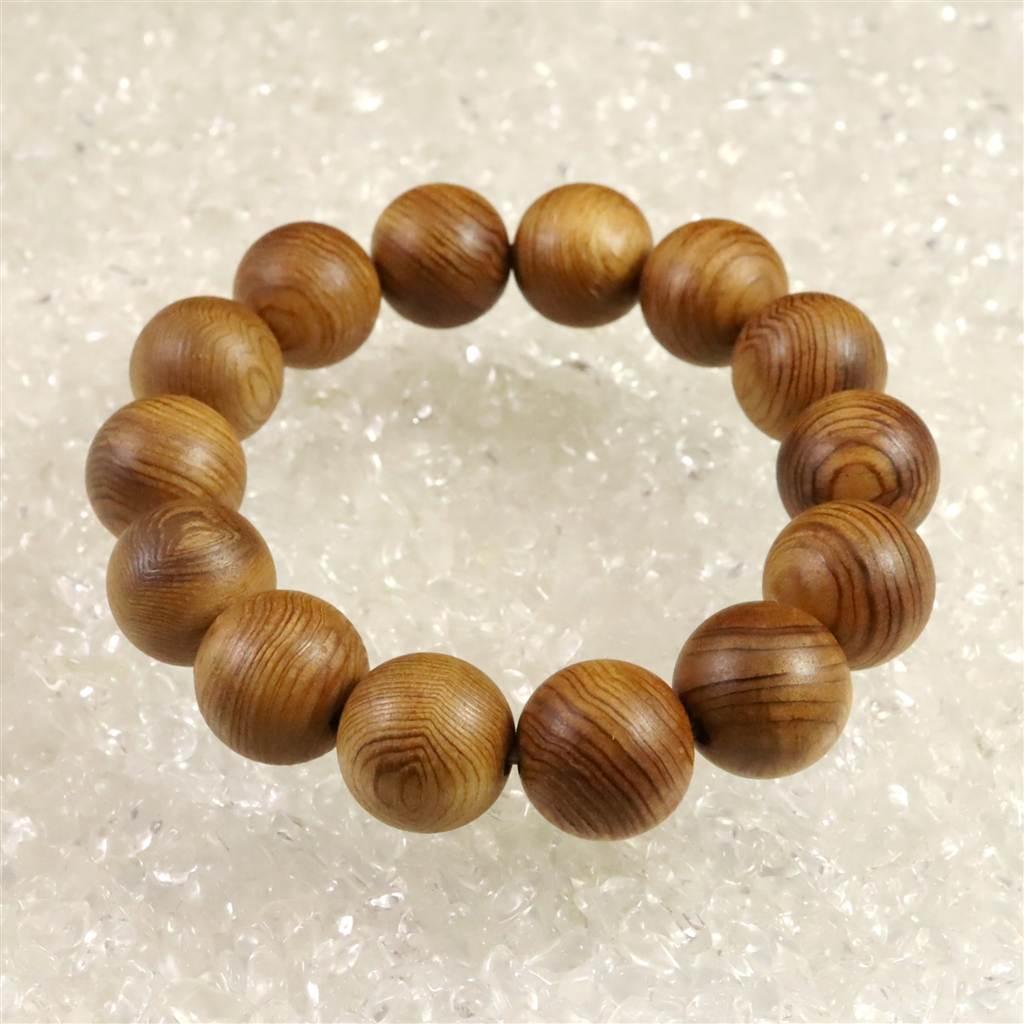 伊勢神宮御山杉 内宮大杉 15.5mmブレスレット 13.3g #56623 | 3枚目