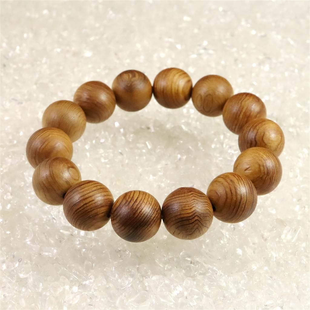 伊勢神宮御山杉 内宮大杉 15.5mmブレスレット 13.3g #56623 | 4枚目