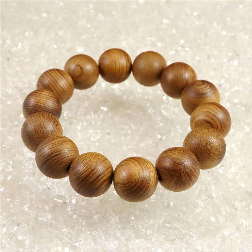 伊勢神宮御山杉 内宮大杉 15.5mmブレスレット 13.3g #56623 | 5枚目