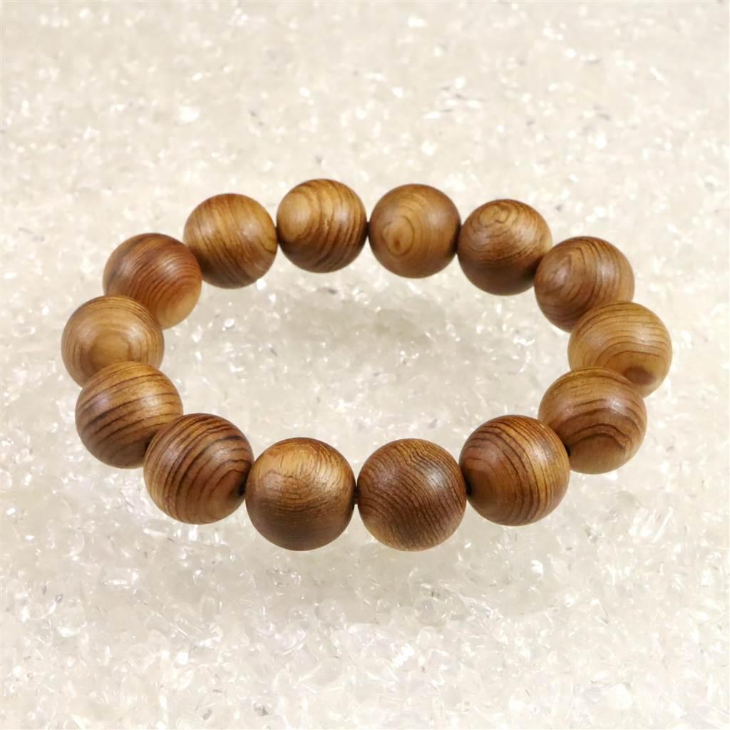 伊勢神宮御山杉 内宮大杉 15.5mmブレスレット 13.4g #34507 | 2枚目