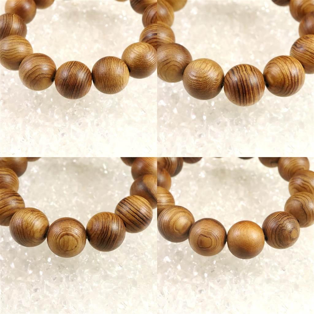 伊勢神宮御山杉 内宮大杉 15.5mmブレスレット 13.4g #34507 | 6枚目