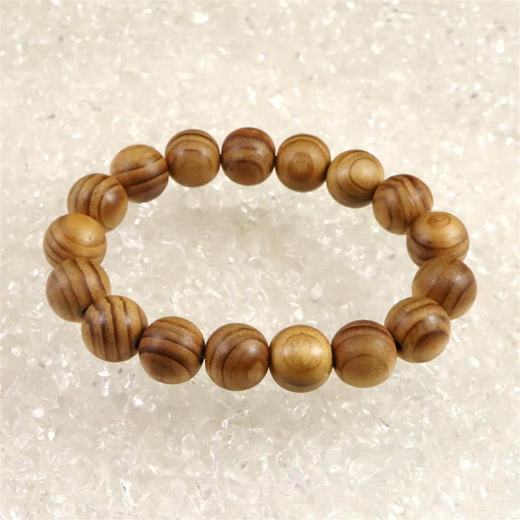 伊勢神宮御山杉 内宮大杉 13mmブレスレット type.D #40805 | 2枚目