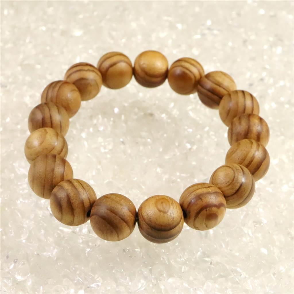 伊勢神宮御山杉 内宮大杉 13mmブレスレット type.D #40805 | 3枚目