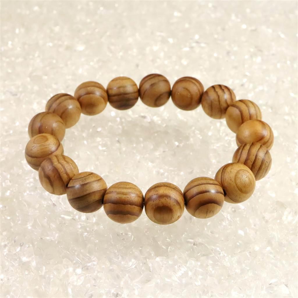 伊勢神宮御山杉 内宮大杉 13mmブレスレット type.D #40805 | 4枚目