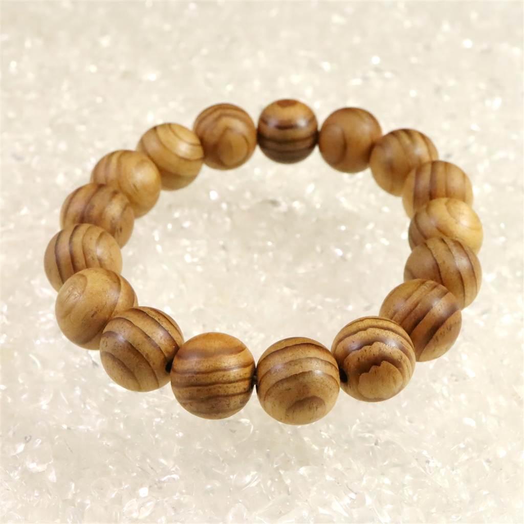 伊勢神宮御山杉 内宮大杉 13mmブレスレット type.D #40805 | 5枚目