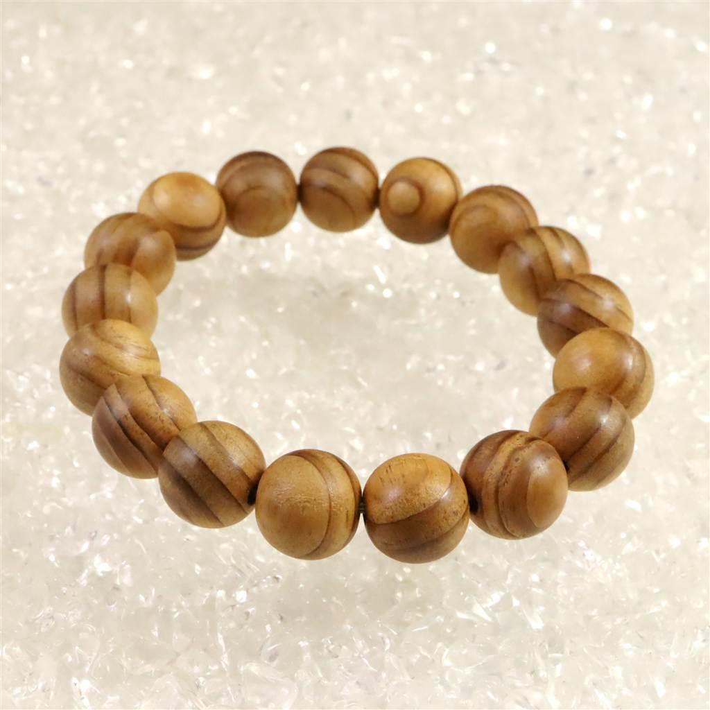 伊勢神宮御山杉 内宮大杉 13mmブレスレット type.C #50826 | 3枚目