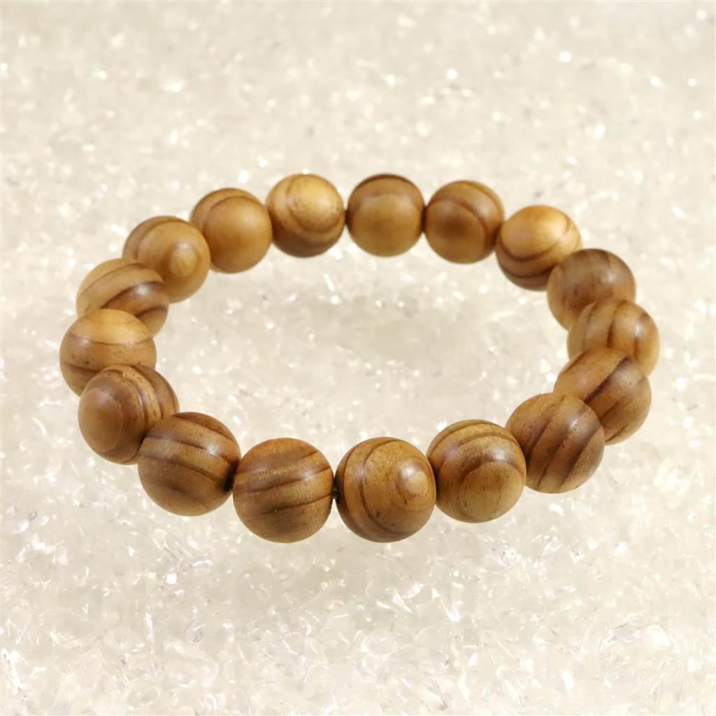伊勢神宮御山杉 内宮大杉 13mmブレスレット type.C #50826 | 4枚目