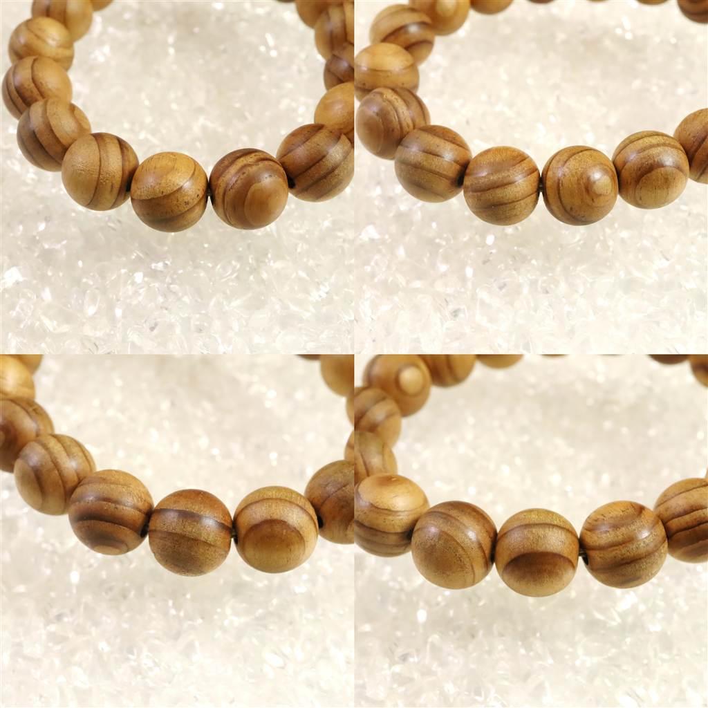伊勢神宮御山杉 内宮大杉 13mmブレスレット type.C #50826 | 6枚目