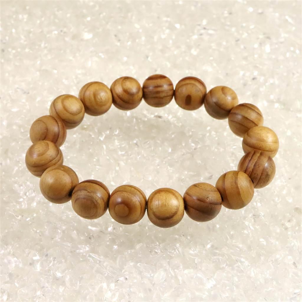 伊勢神宮御山杉 内宮大杉 13mmブレスレット type.B #69083 | 2枚目